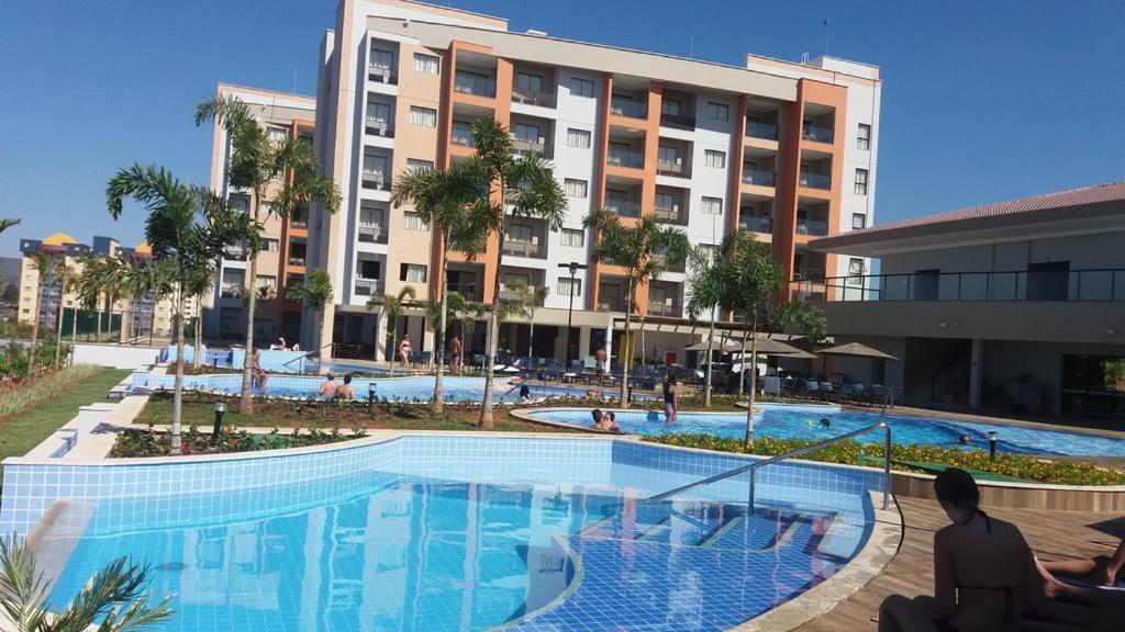Caldas Novas Privê Alta Vista Thermas Resort - Sensacional! Apto Suíte Luxo 02 Quartos até 06 pessoas - Incrível! Esterno foto
