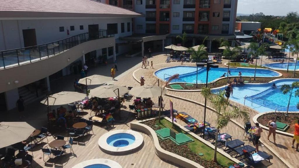 Caldas Novas Privê Alta Vista Thermas Resort - Sensacional! Apto Suíte Luxo 02 Quartos até 06 pessoas - Incrível! Esterno foto